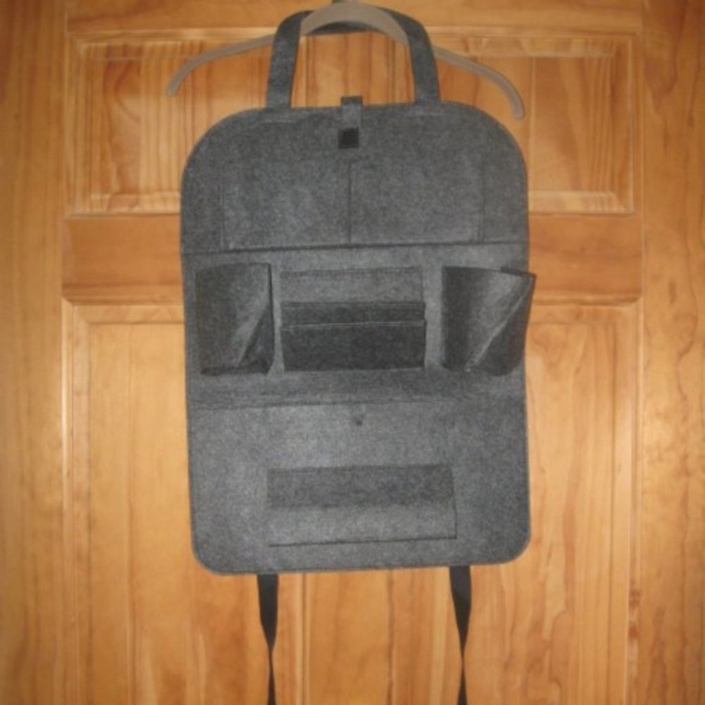 Hollar Gray Car Seatback Organizer